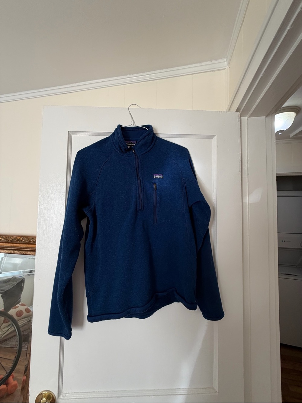 Patagonia Men's Half-Zip Fleece Pullover - Deep Blue